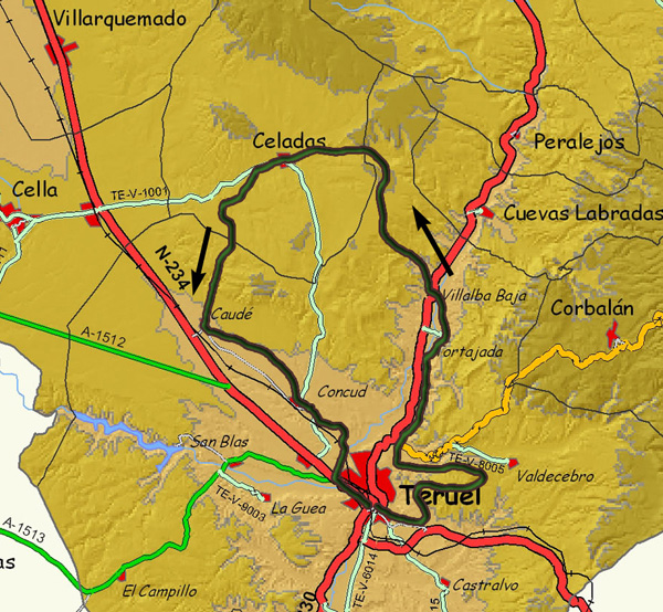 cicloturista gudar 2012